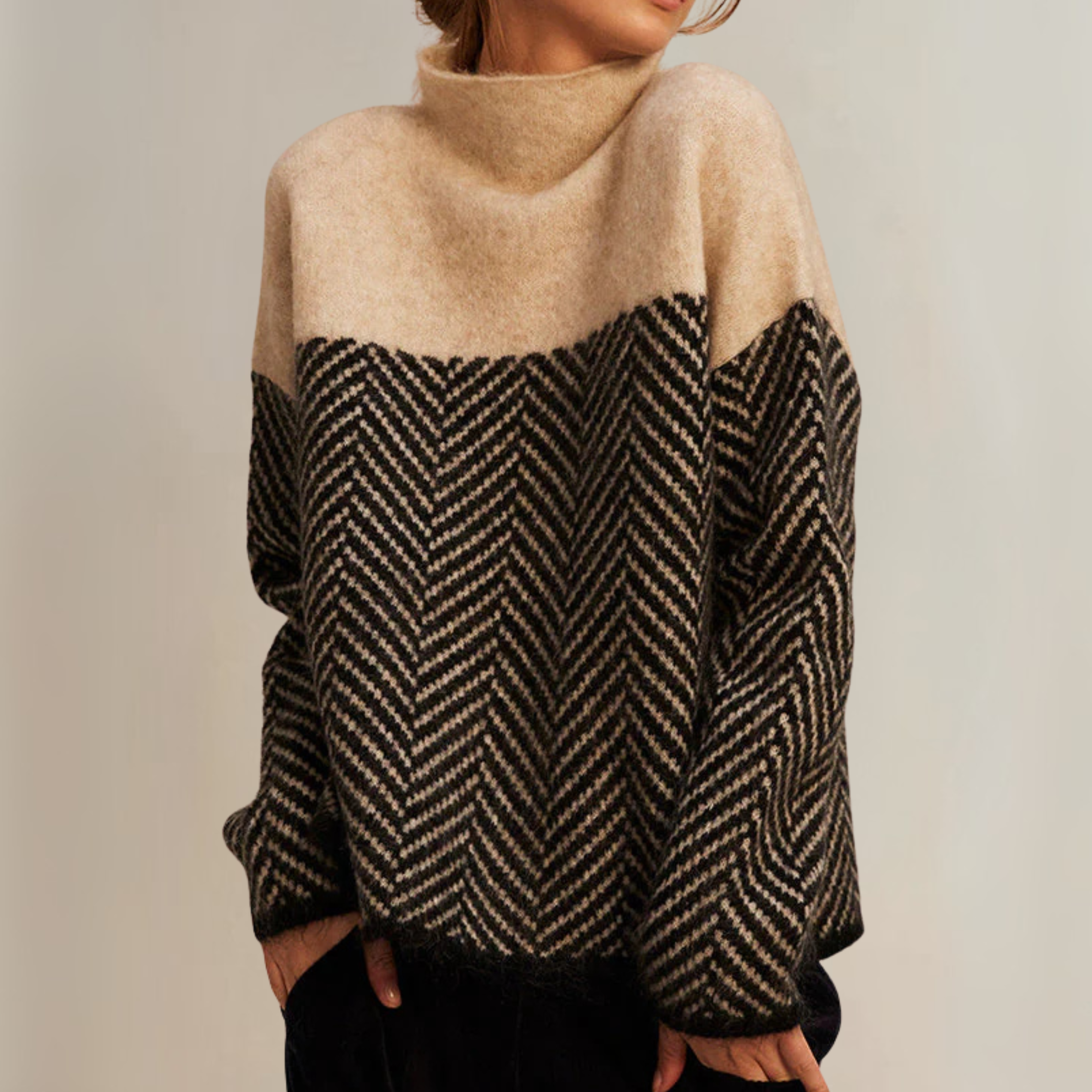 Eleanor™ | Cotton Turtleneck Sweater