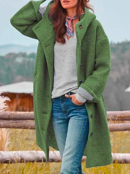 Sophia™ | Timeless wool overcoat for autumn and winter