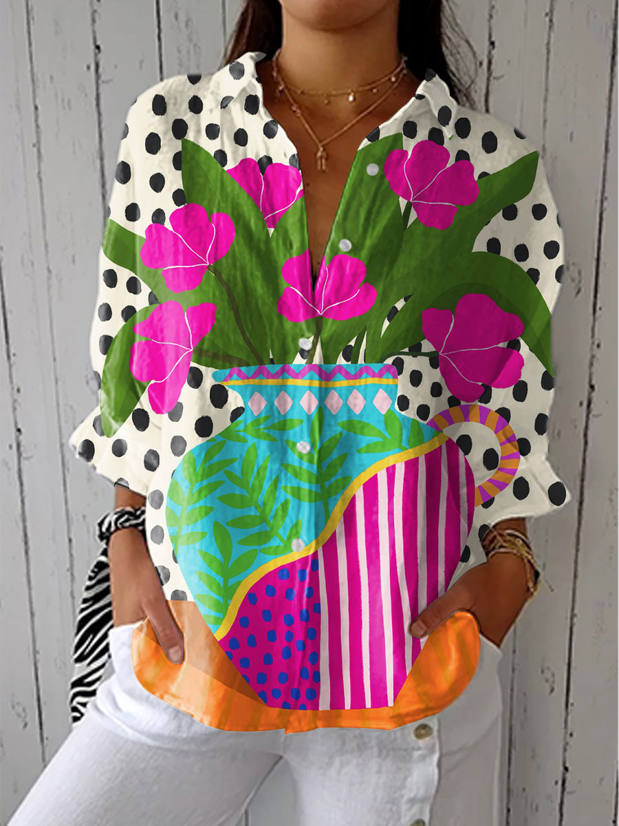 Franka™ | Blooming Vase Blouse