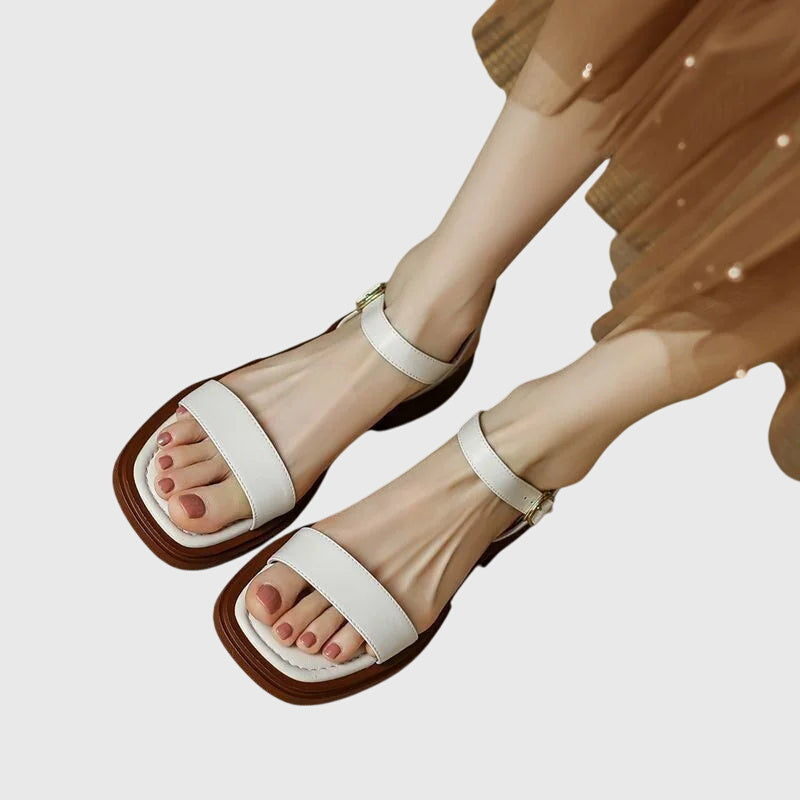 Celestia™ | Comfort Support Leather Sandals