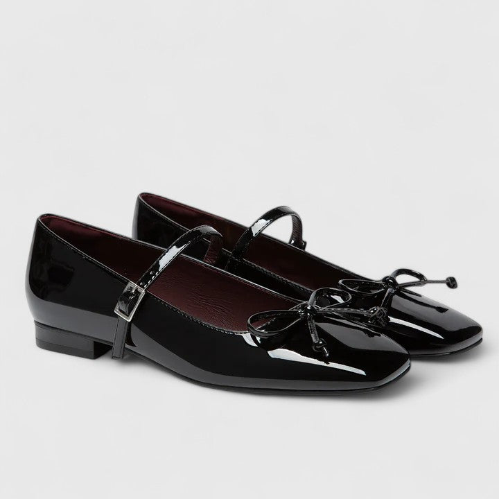 Rozalina | Comfort Support Square Toe Ballet Flats Shoes