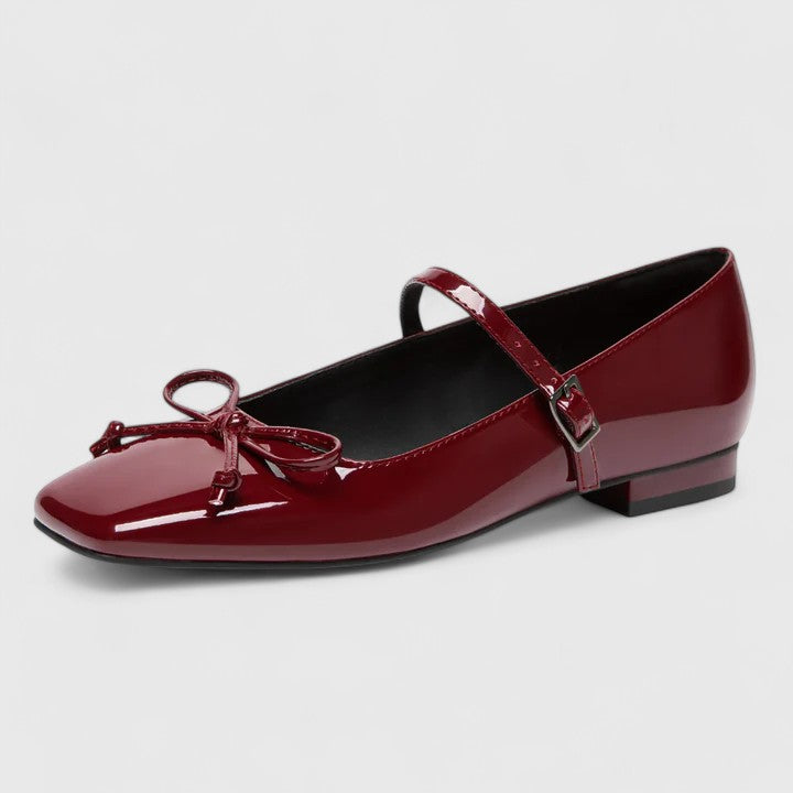 Rozalina | Comfort Support Square Toe Ballet Flats Shoes