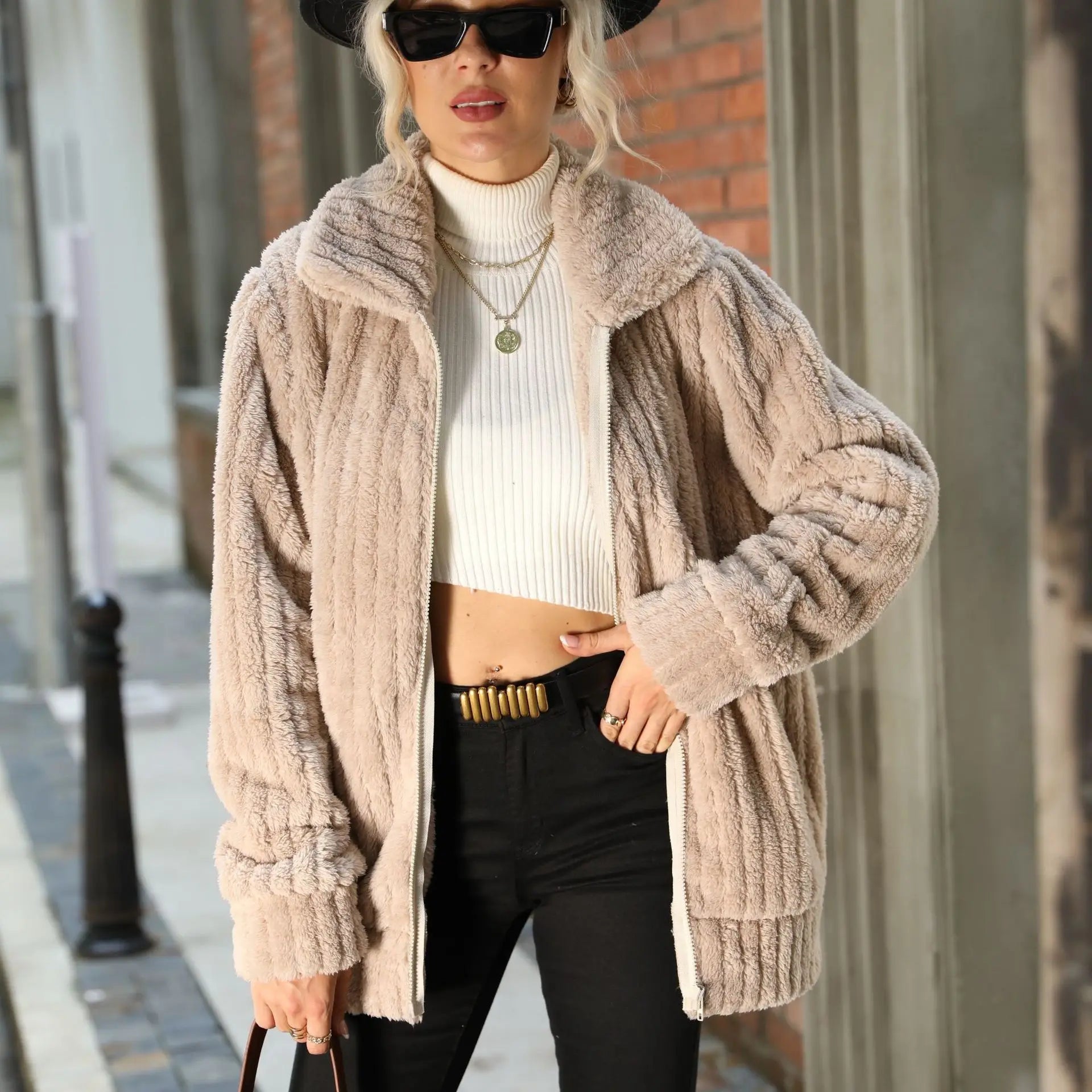 Ava Iris | Elegant Fur Jacket