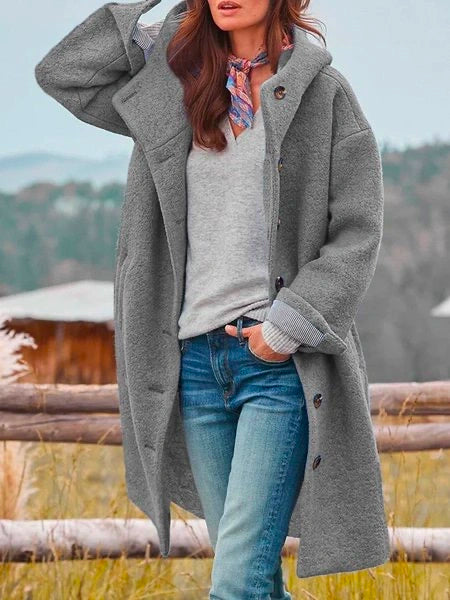 Sophia™ | Timeless wool overcoat for autumn and winter