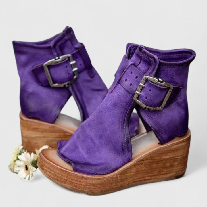 Jess | Comfort Support Wedge Sandals