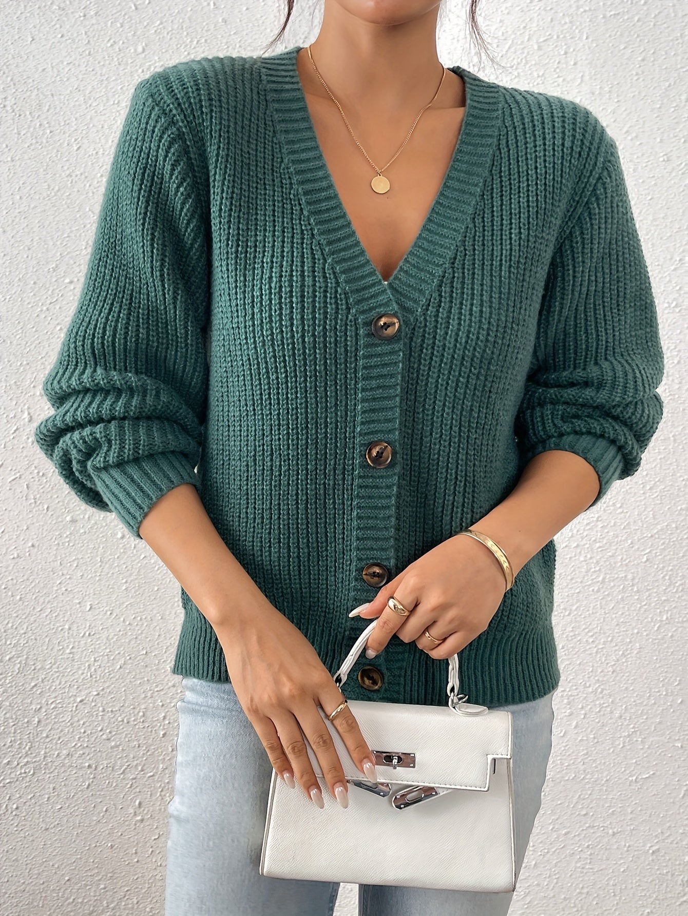 Sara™ I Strikcardigan