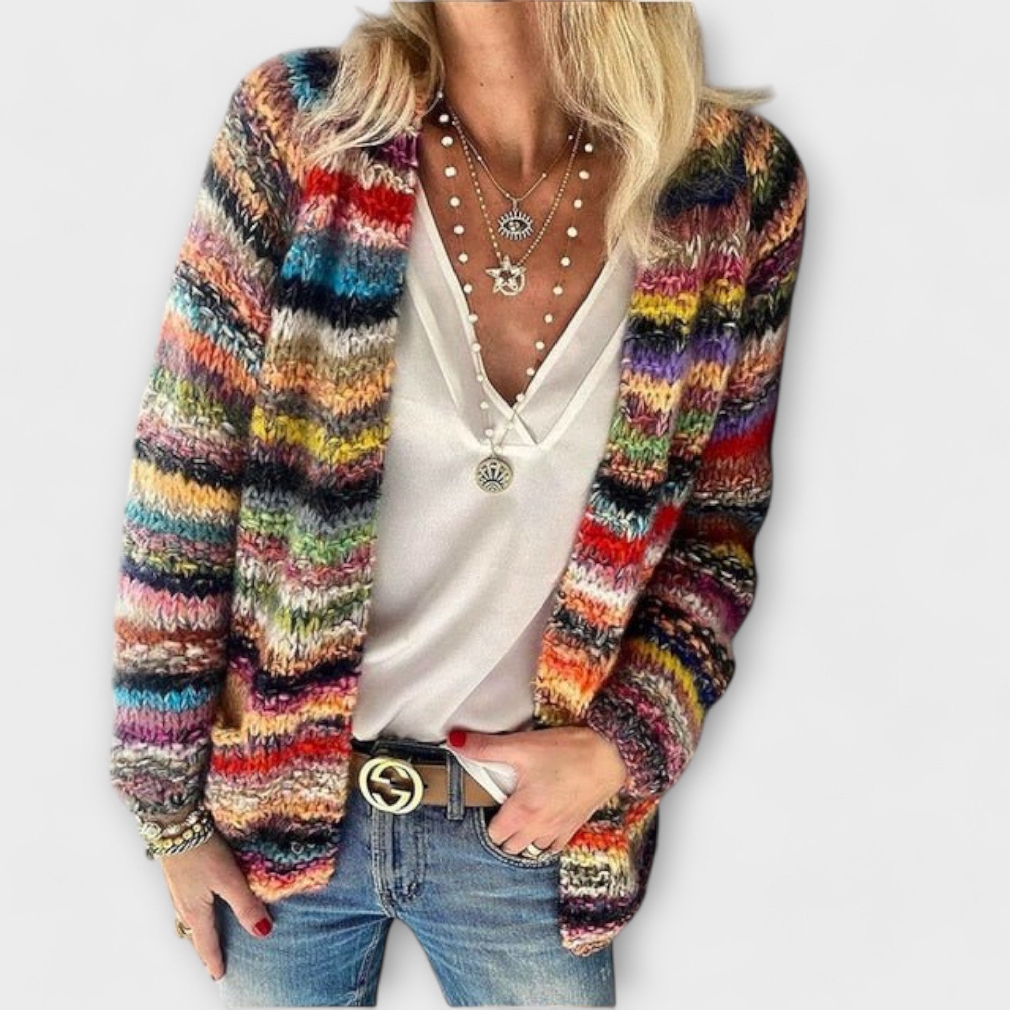 Zen™ – Vibrant & Cozy Knit Cardigan