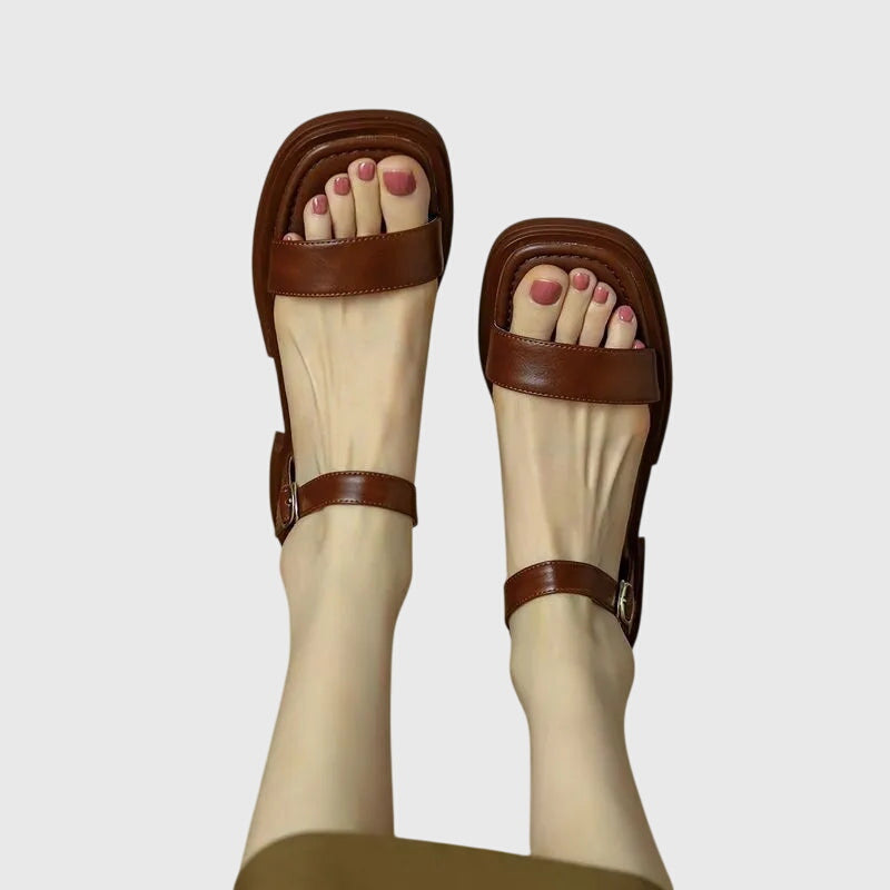 Celestia™ | Comfort Support Leather Sandals