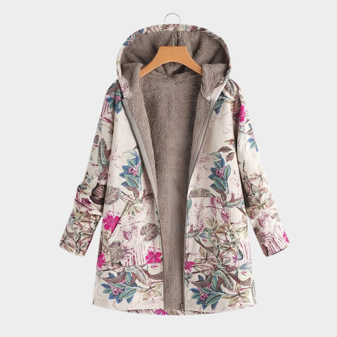 Navina™ – Varm Foret Jakke med Print