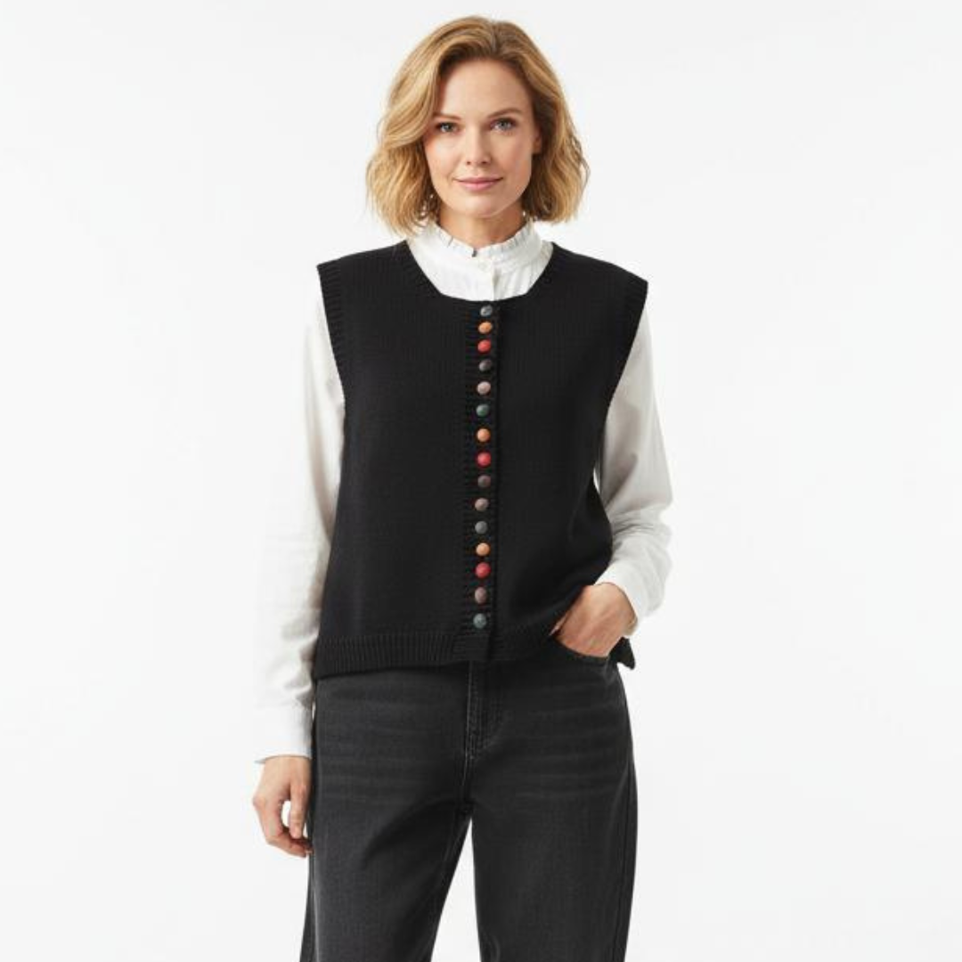 Sofia™ | Ærmeløs Strikket Vest