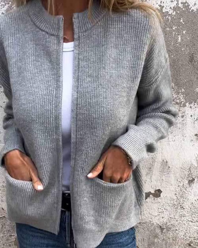 Mira™ | Cotton Knit Cardigan