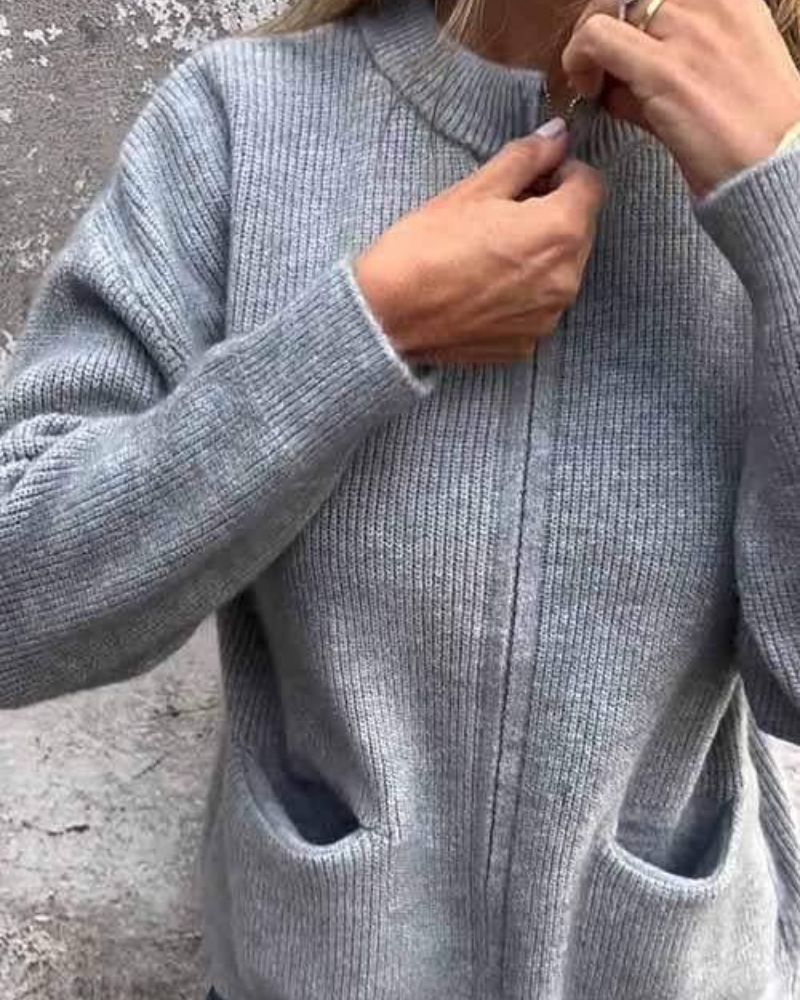 Mira™ | Cotton Knit Cardigan