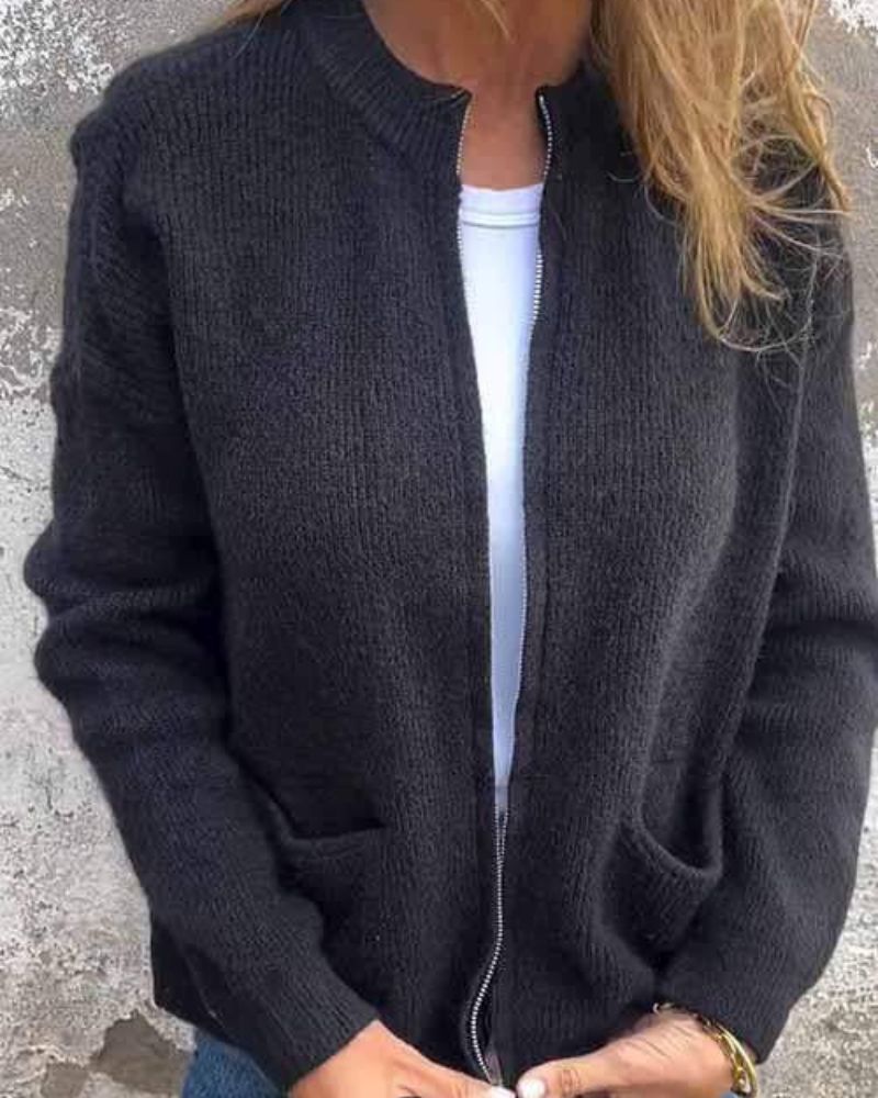 Mira™ | Cotton Knit Cardigan