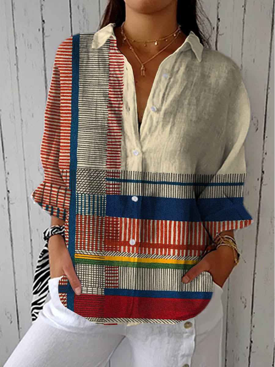 Franka™ | Artistic Pattern Blouse