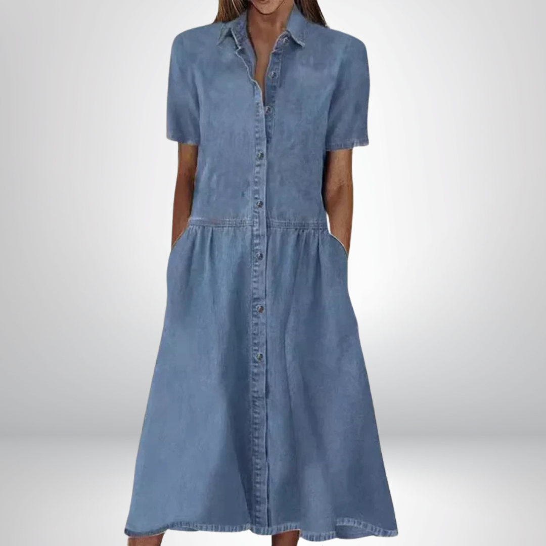 Sofia® | Stilfuld Denimkjole