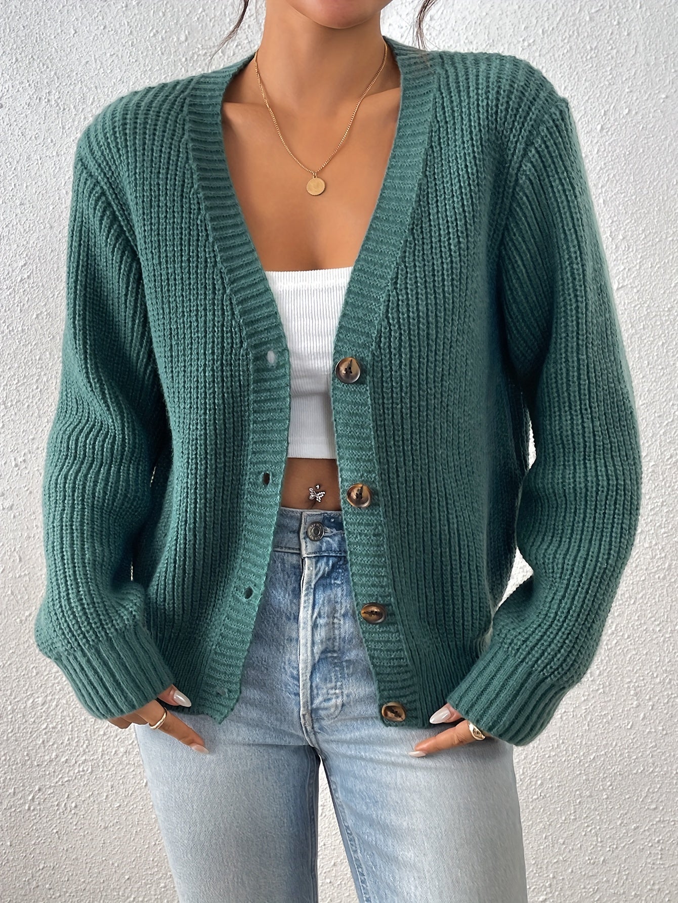 Sara™ I Strikcardigan