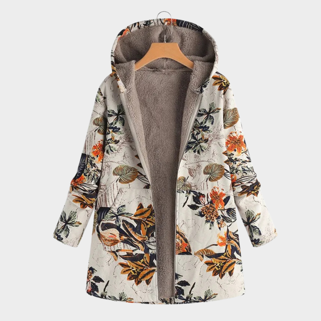 Navina™ – Varm Foret Jakke med Print