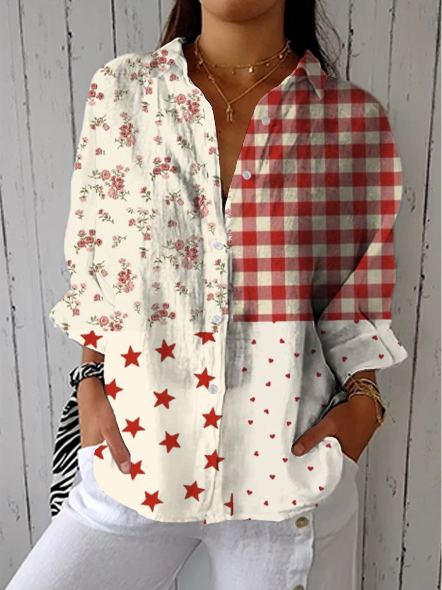 Franka™ | Country Patchwork Blouse