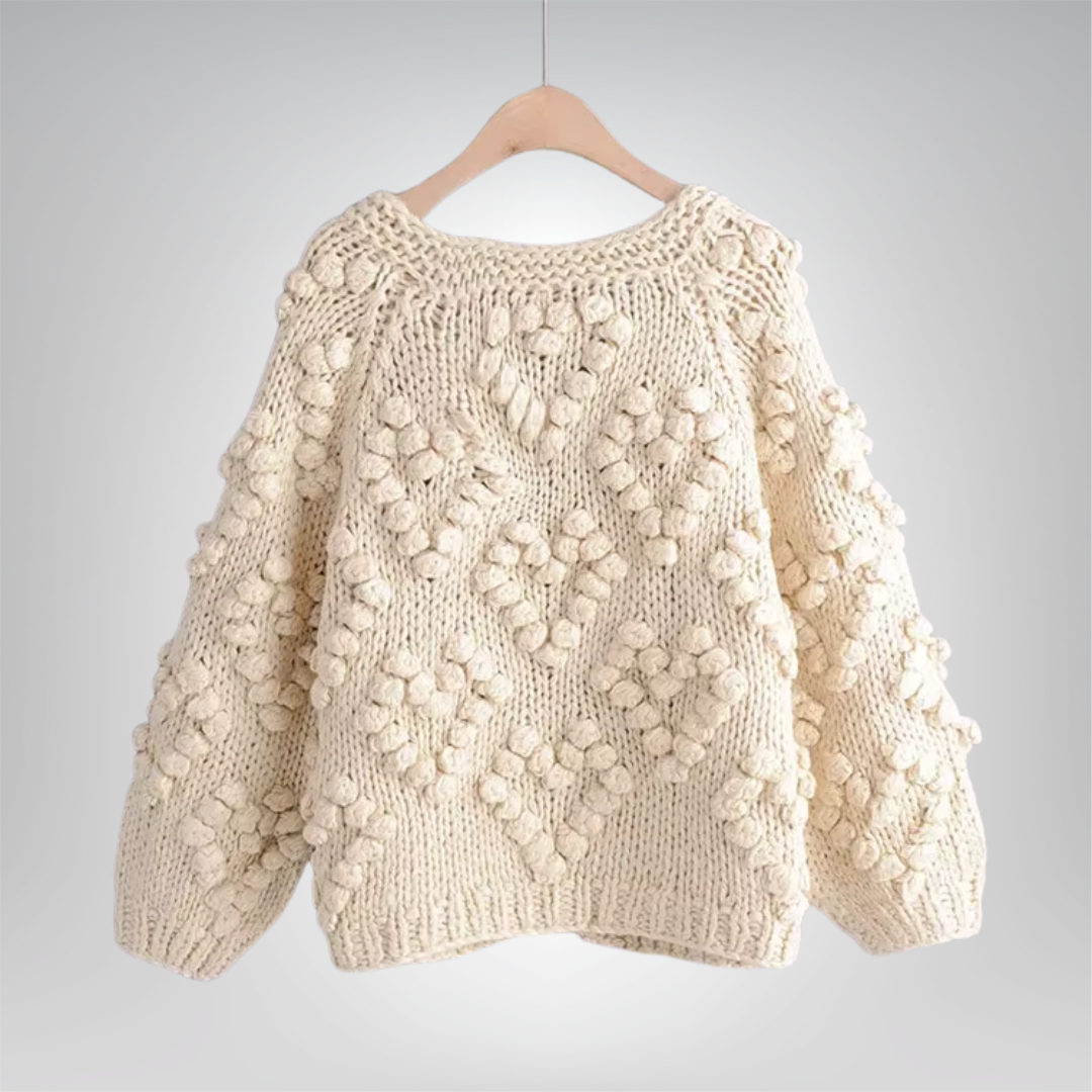 AVA™ - Cozy Long Sleeve Open Front Cardigan