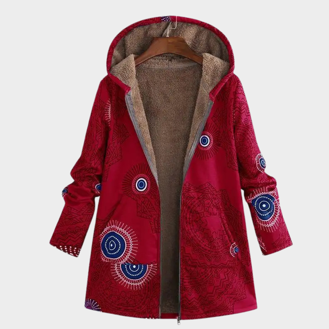 Navina™ – Varm Foret Jakke med Print