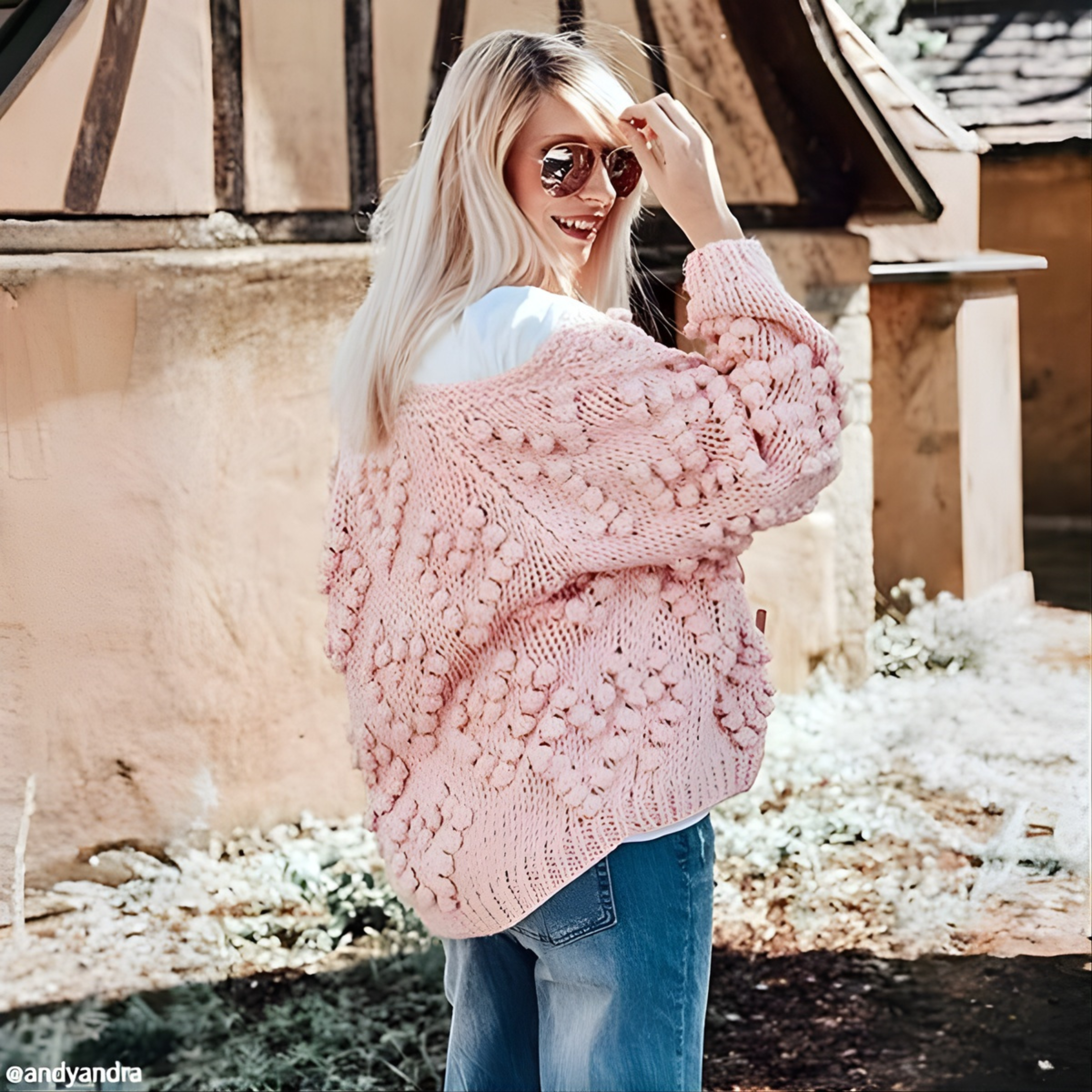 AVA™ - Cozy Long Sleeve Open Front Cardigan