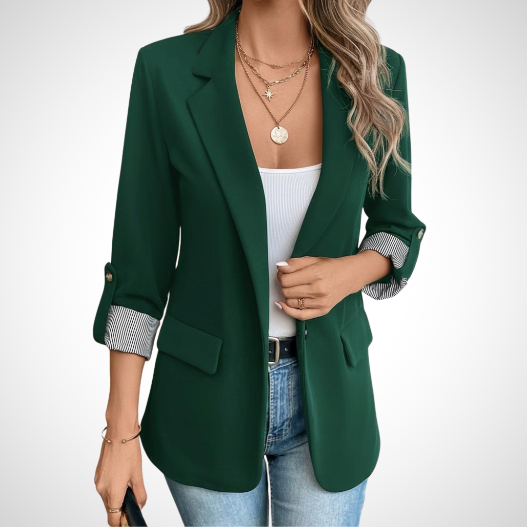 Clara™ | Stilfuld, elegant og afslappet blazer