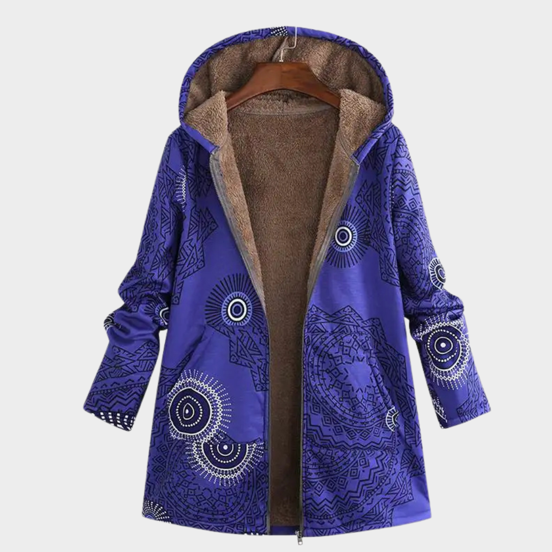 Navina™ – Varm Foret Jakke med Print