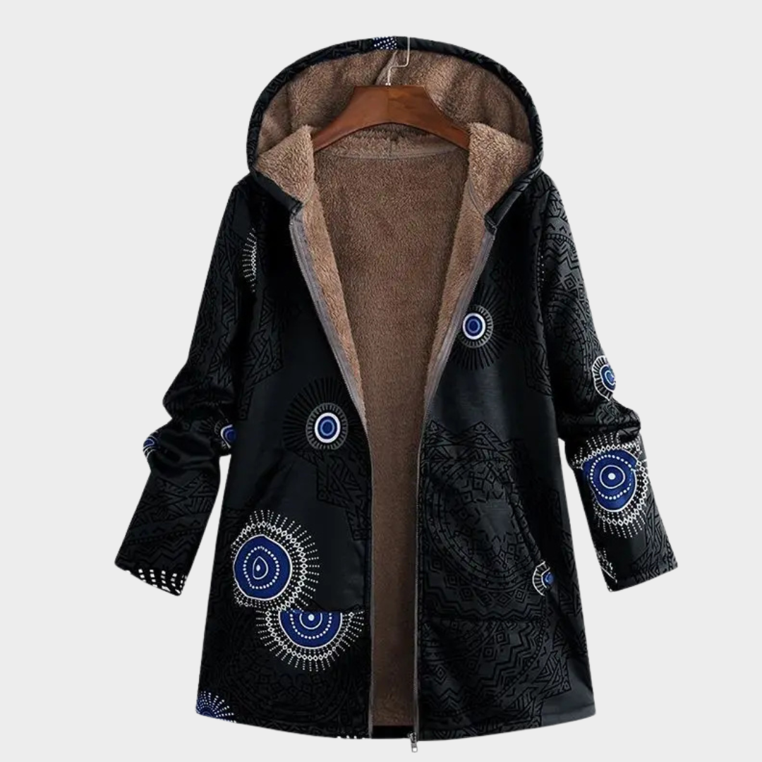 Navina™ – Varm Foret Jakke med Print