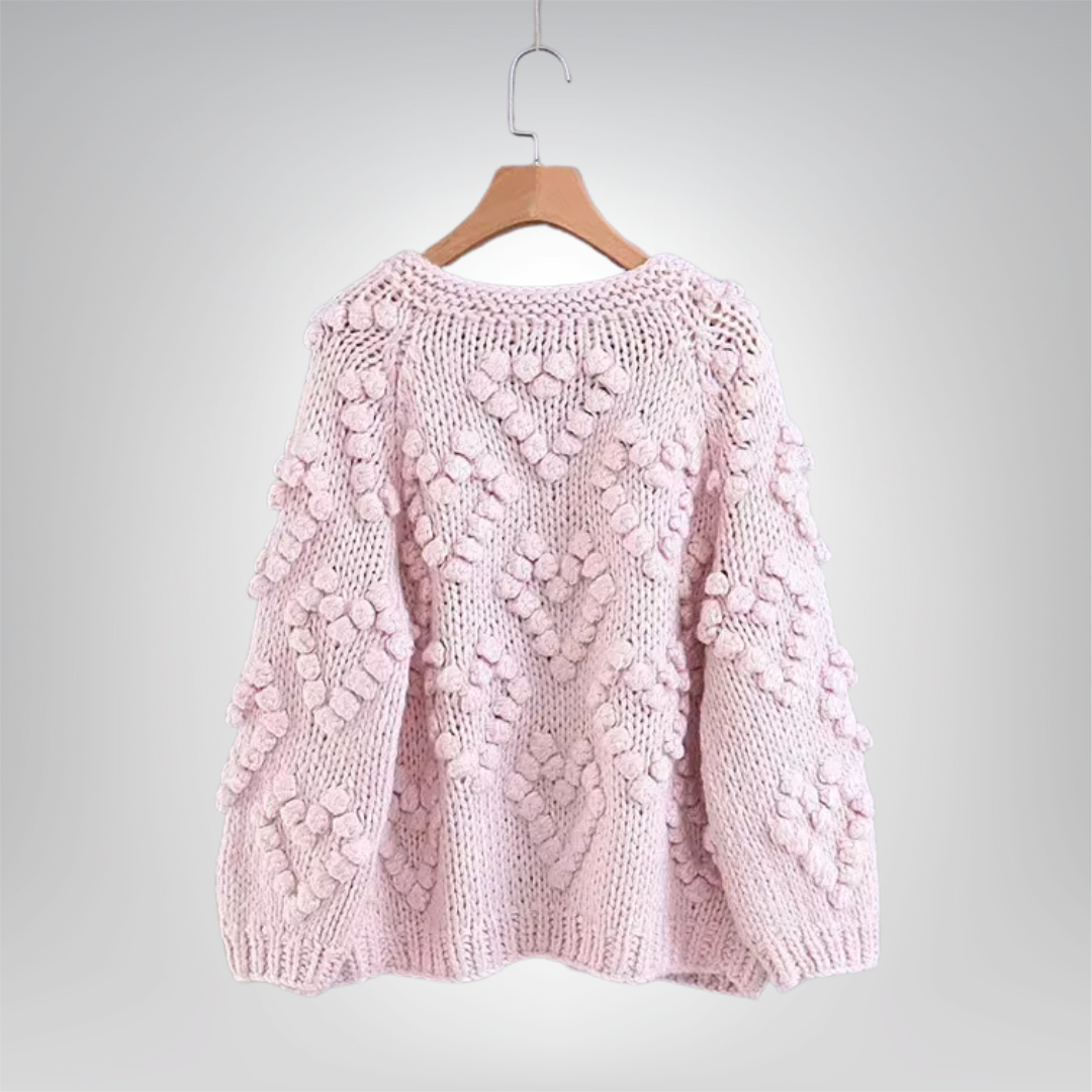 AVA™ - Cozy Long Sleeve Open Front Cardigan