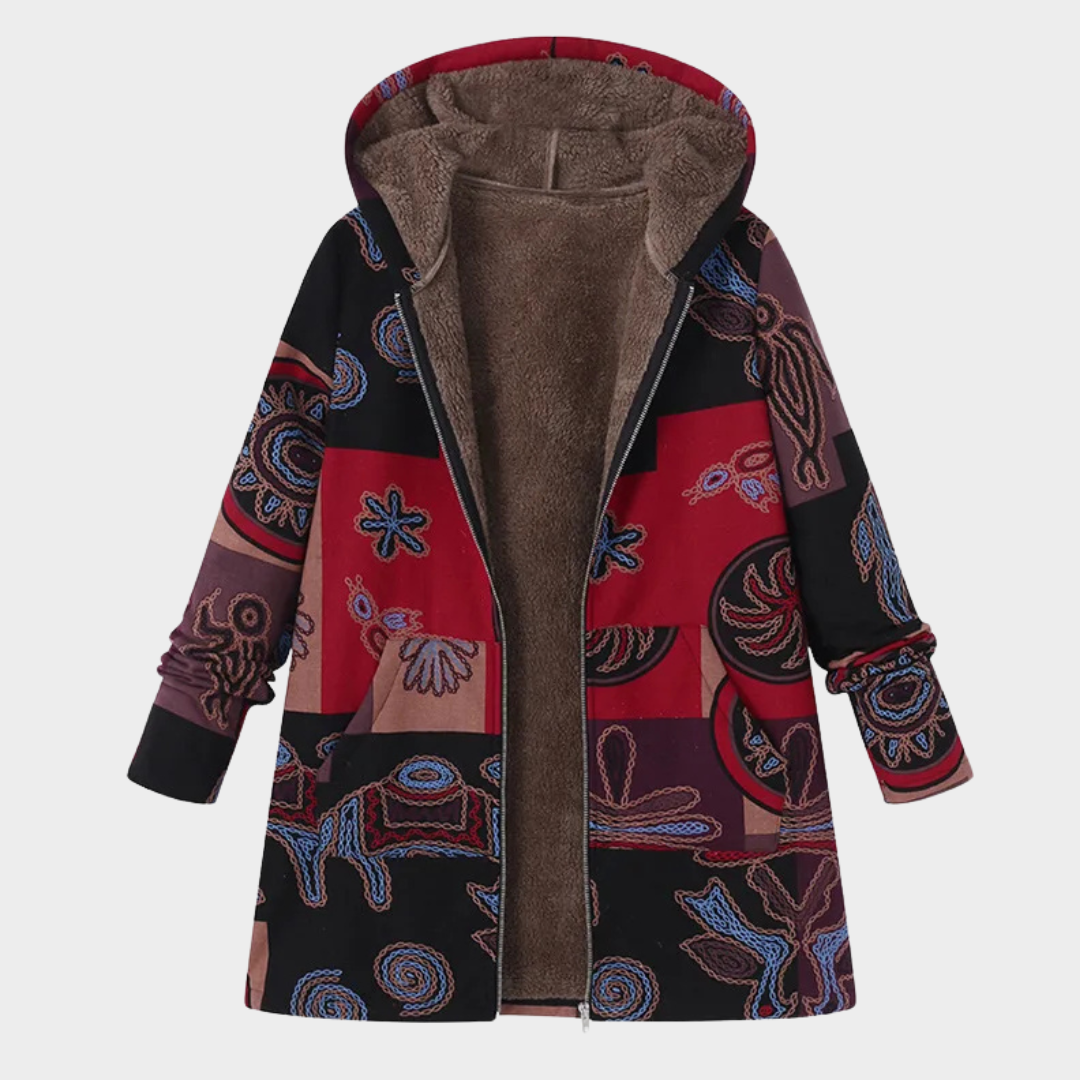 Navina™ – Varm Foret Jakke med Print