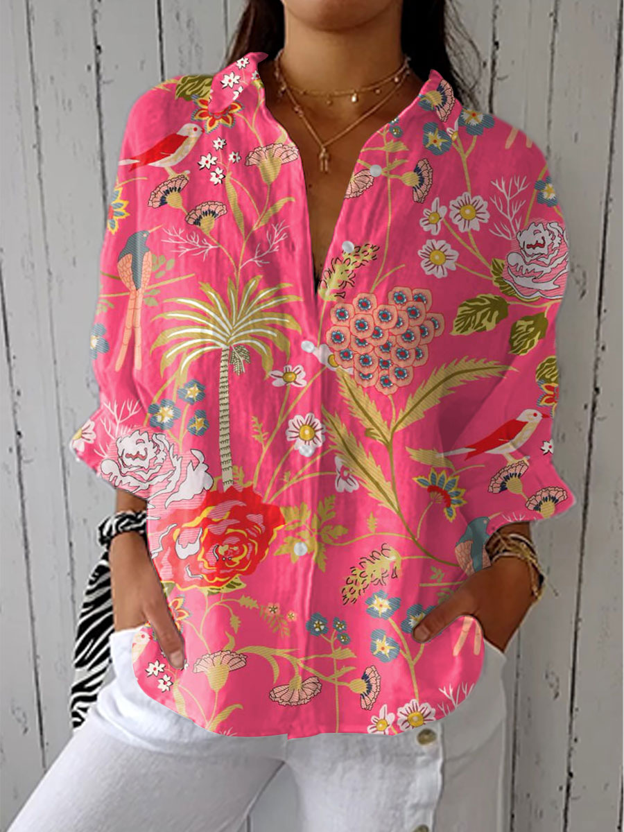 Franka™ | Tropical Blossom Blouse