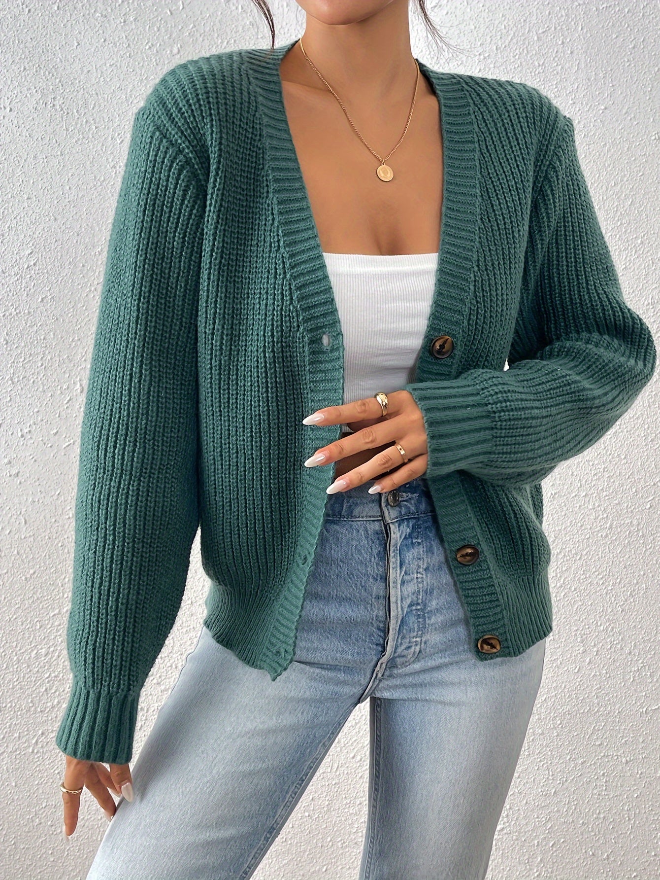 Sara™ I Strikcardigan