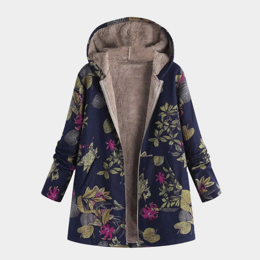 Navina™ – Varm Foret Jakke med Print