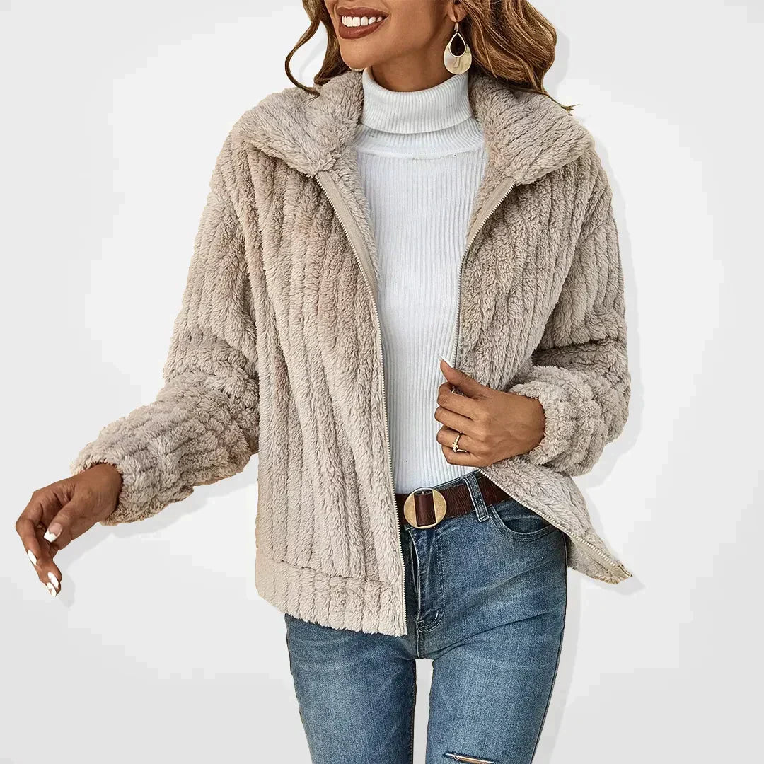 Ava Iris | Elegant Fur Jacket
