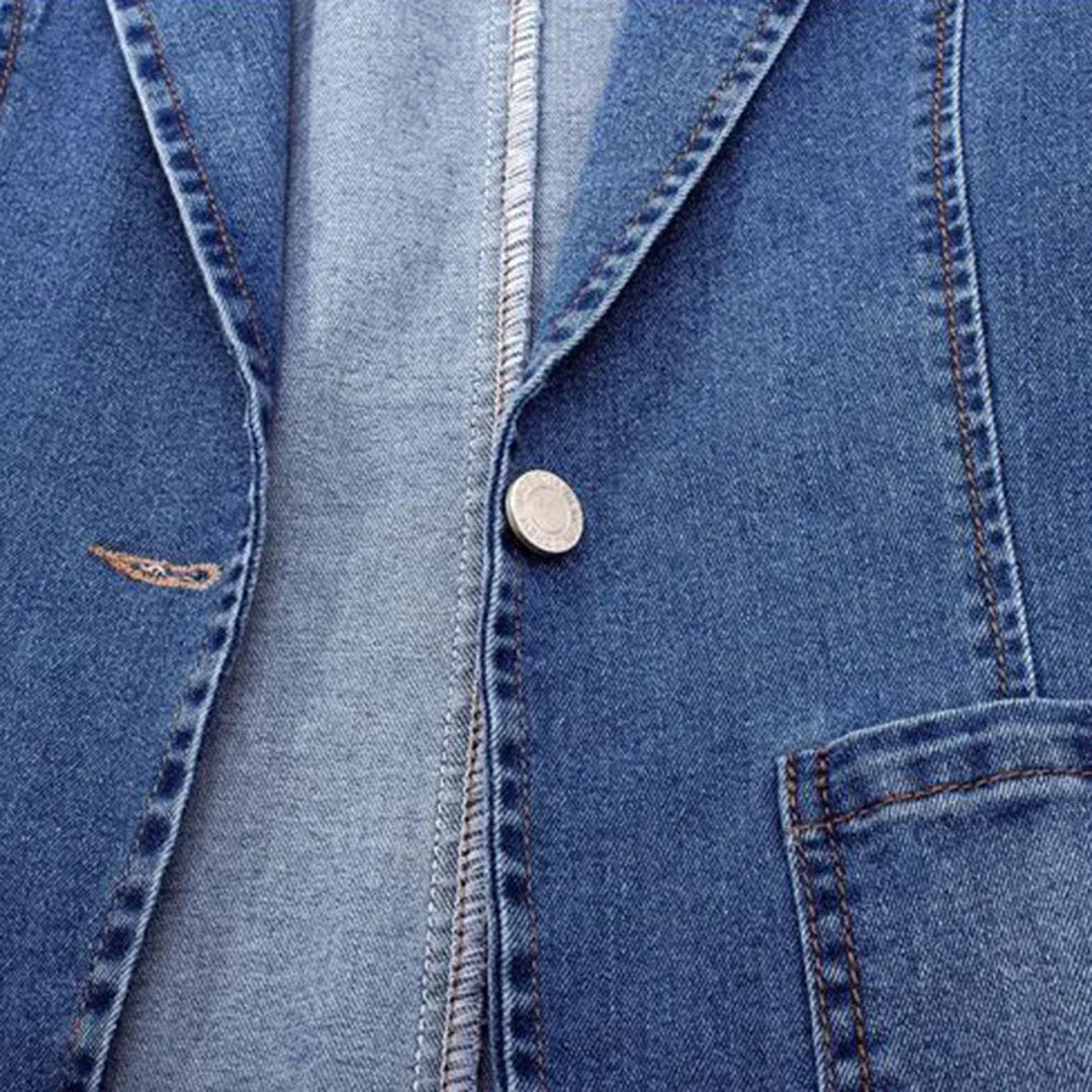 Sofia® | Stilfuld Denimblazer Til Kvinder