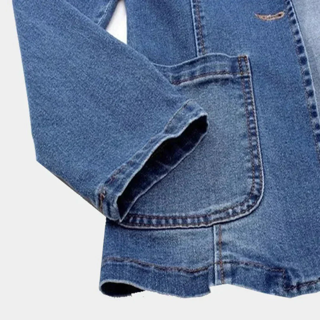 Sofia® | Stilfuld Denimblazer Til Kvinder