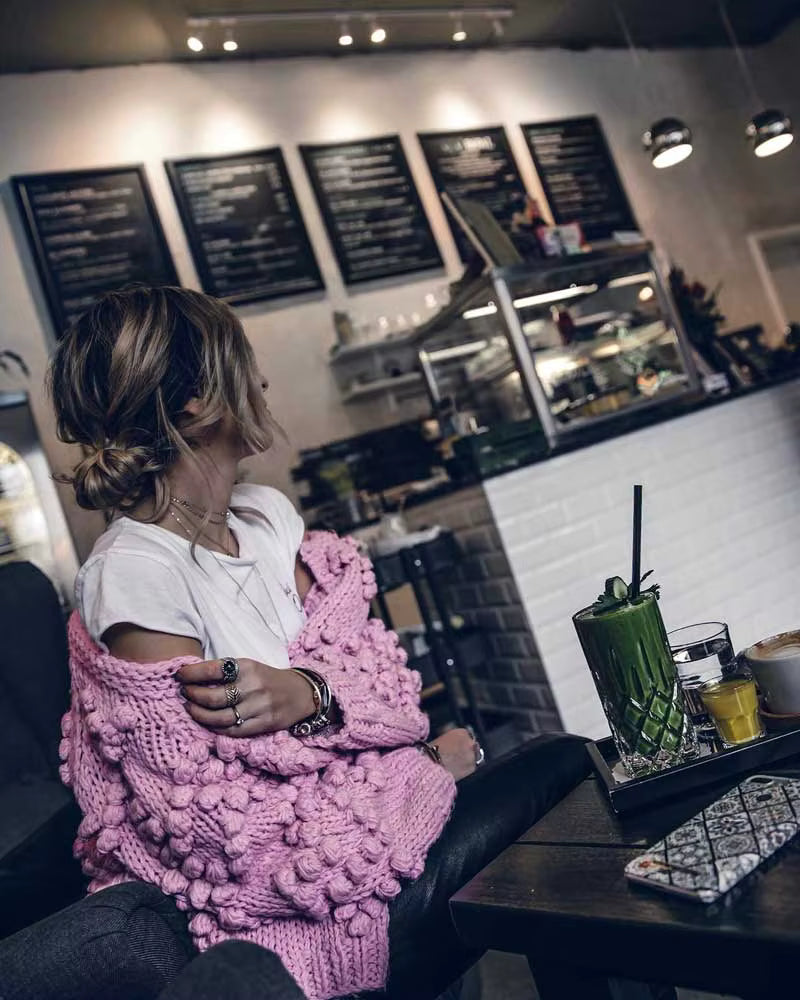 AVA™ - Cozy Long Sleeve Open Front Cardigan