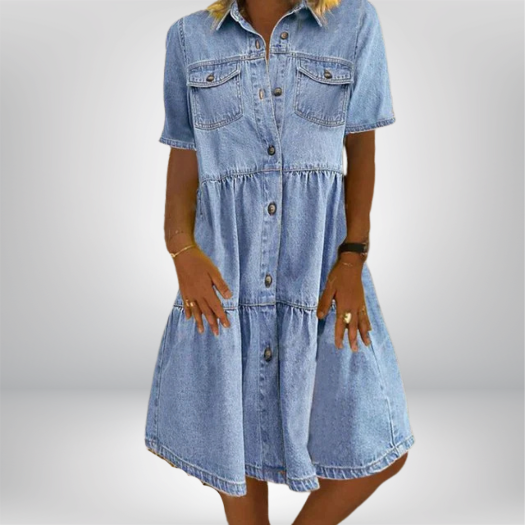 Sofia® | Boho Denimkjole