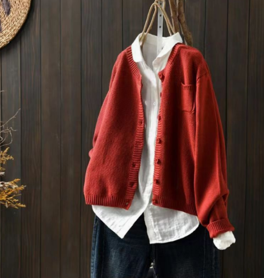 Sara™ | Stylish and Casual Knit Cardigan