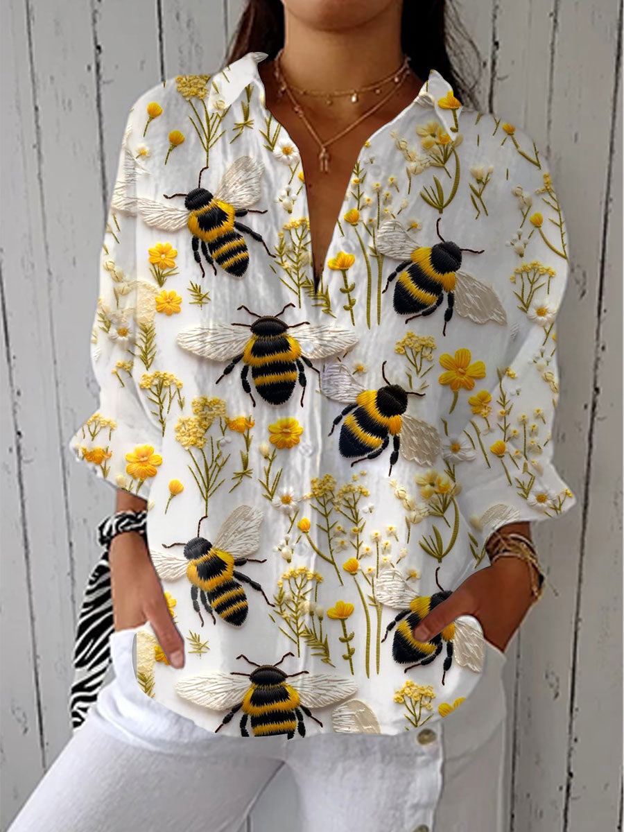 Franka™ | Golden Bee Blouse