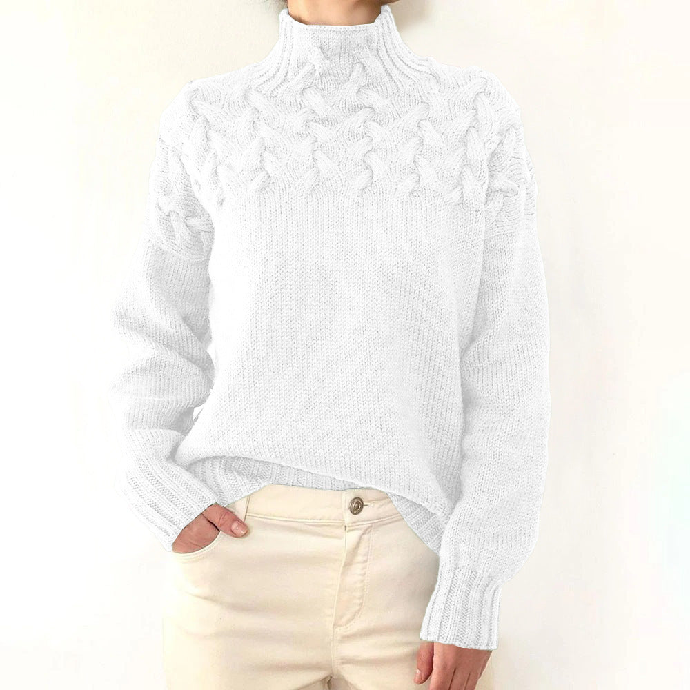 Elena | Warm Knitted Turtleneck